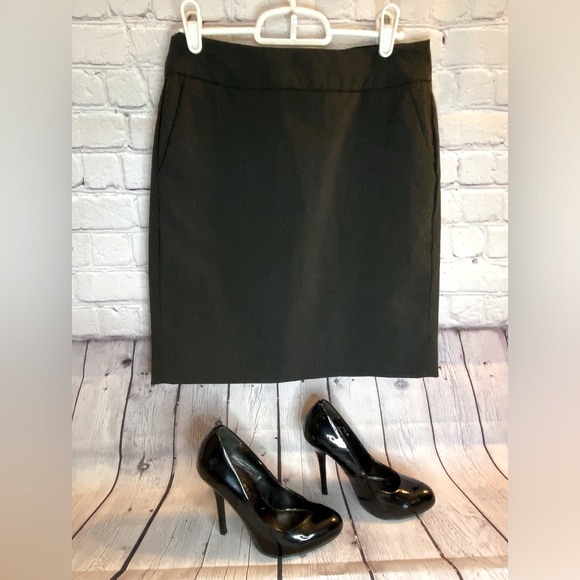 0P Black Dress Skirt. Mid-Length. - Picture 1 of 3